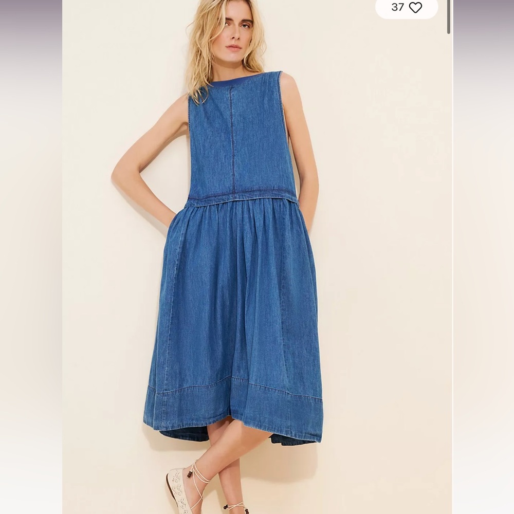Soraya Denim Midi Dress